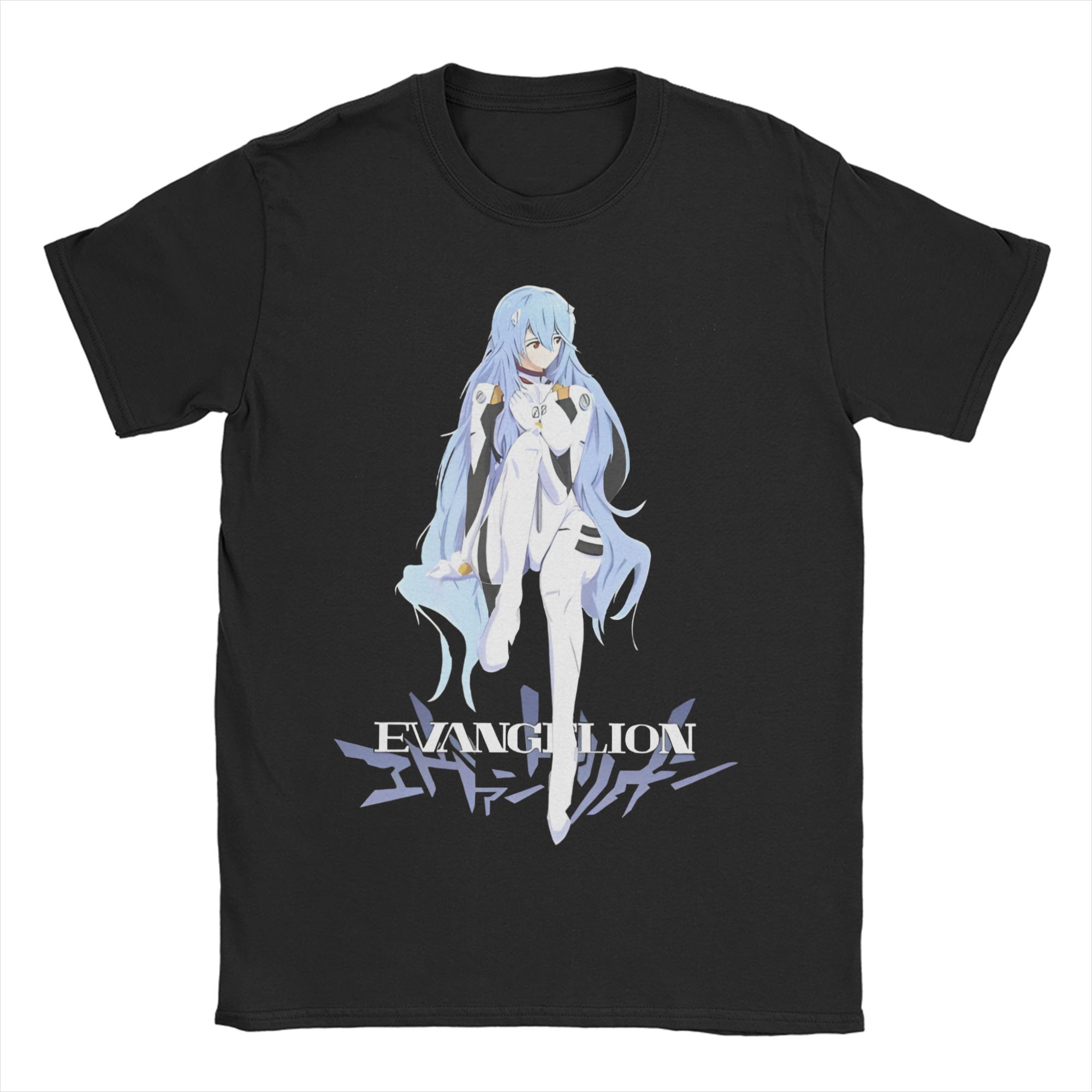 Anime Cosplay Idea - Camiseta EVA Rei Ayanami para Homens