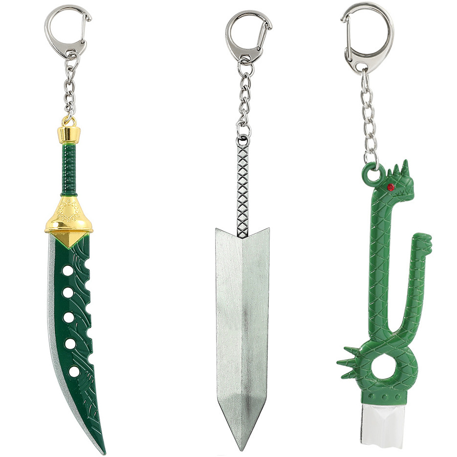 Anime Cosplay Idea - Chaveiro de Metal de Personagem de