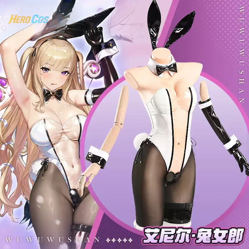 Anime Cosplay Jumpsuit - Fantasia de Cosplay Aynil do Jogo