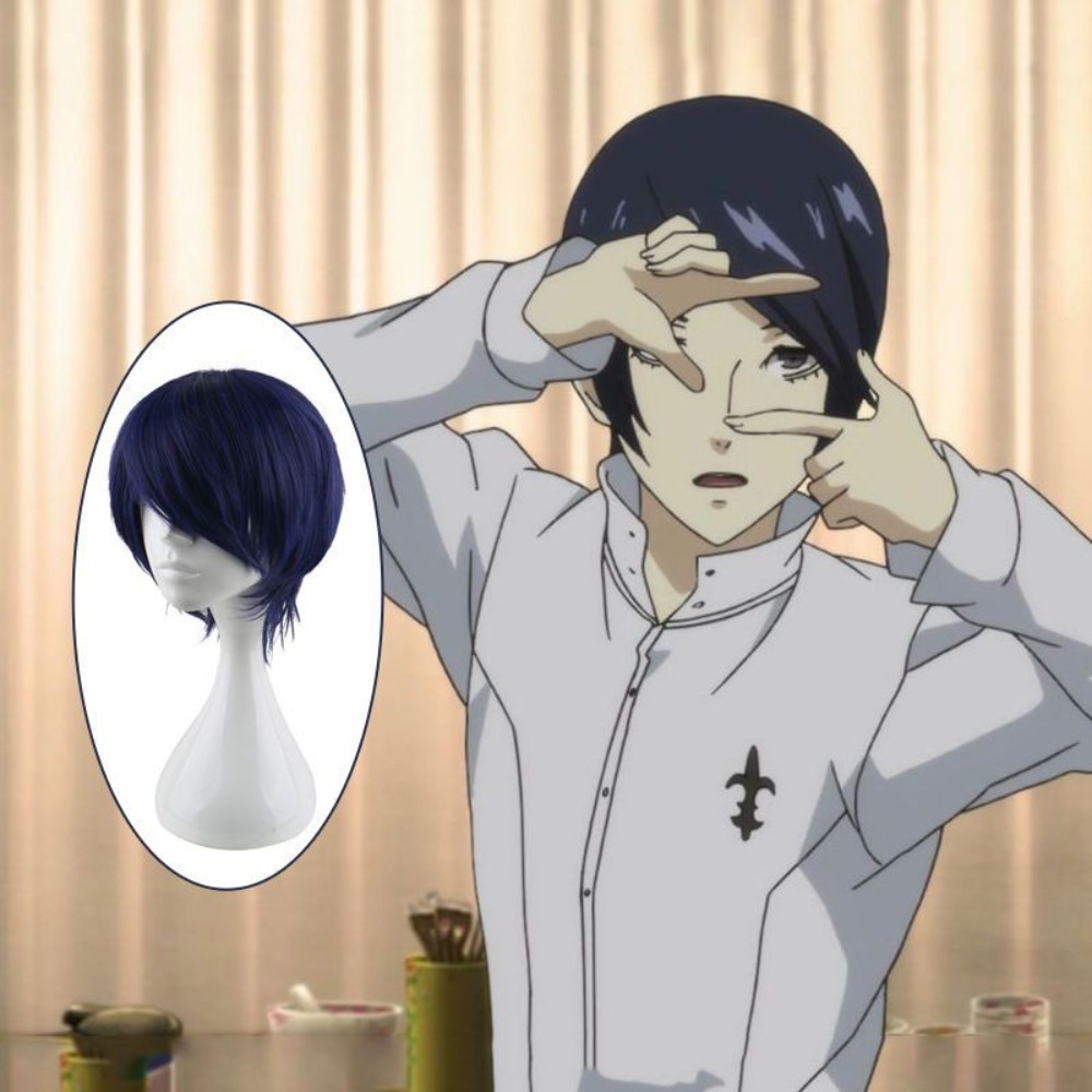 Kitagawa Anime Cosplay - Peruca Cosplay Persona 5 Fox Yusuke