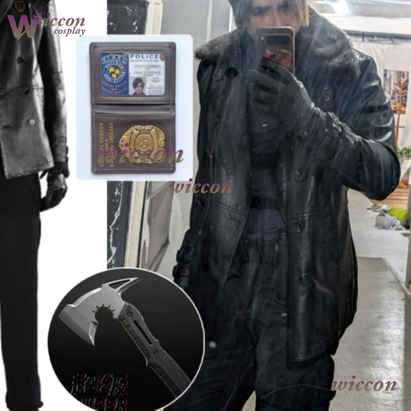 Cosplay Resident Evil Leon·S·K - Anime Cosplay Jumpsuit avaliação e preço