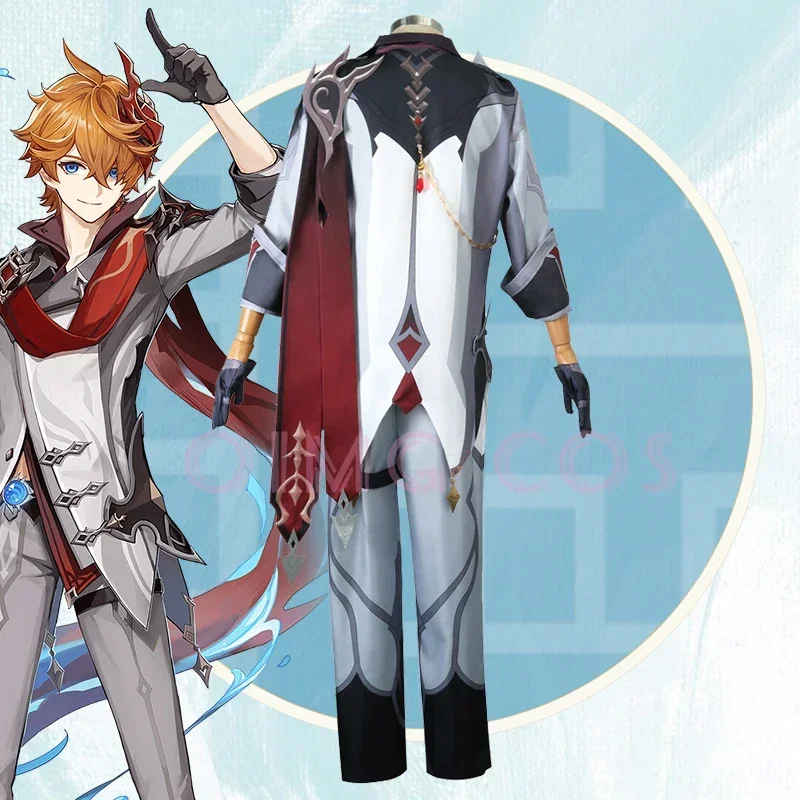 Genshin impacto tartaglia cosp - Anime Cosplay Jumpsuit avaliação e preço