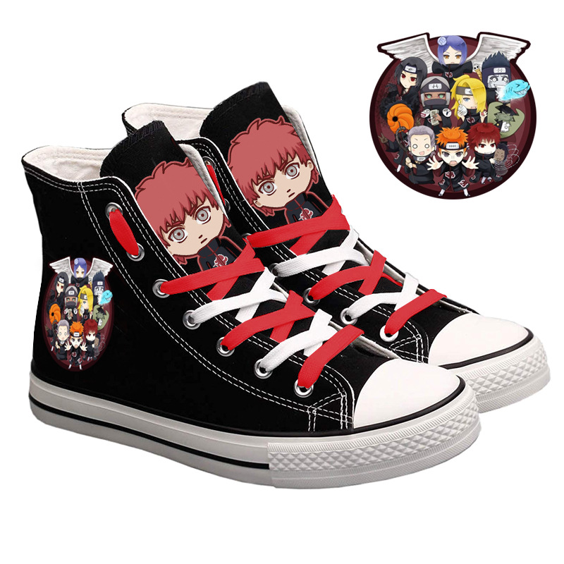 Tênis de Lona Cano Alto Naruto - Anime Cosplay Idea avaliação e preço
