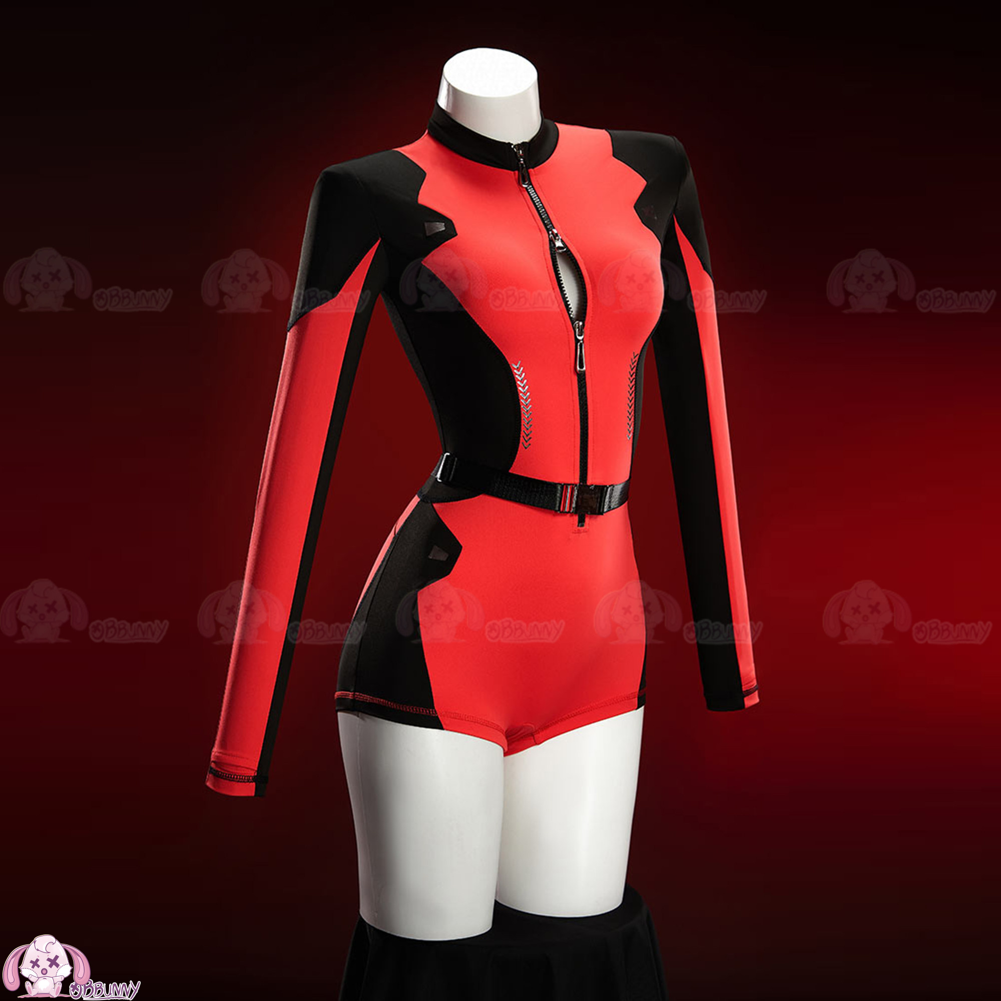 Fantasia de Cosplay DeadPooing - Anime Cosplay Jumpsuit avaliação e preço