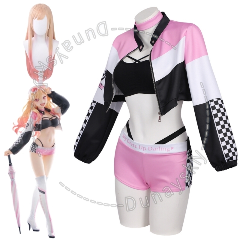 Fantasia de Cosplay de My Darl - Kitagawa Anime Cosplay avaliação e preço