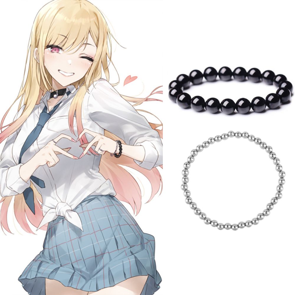 Brincos e Colar Kitagawa Marin - Kitagawa Anime Cosplay avaliação e preço